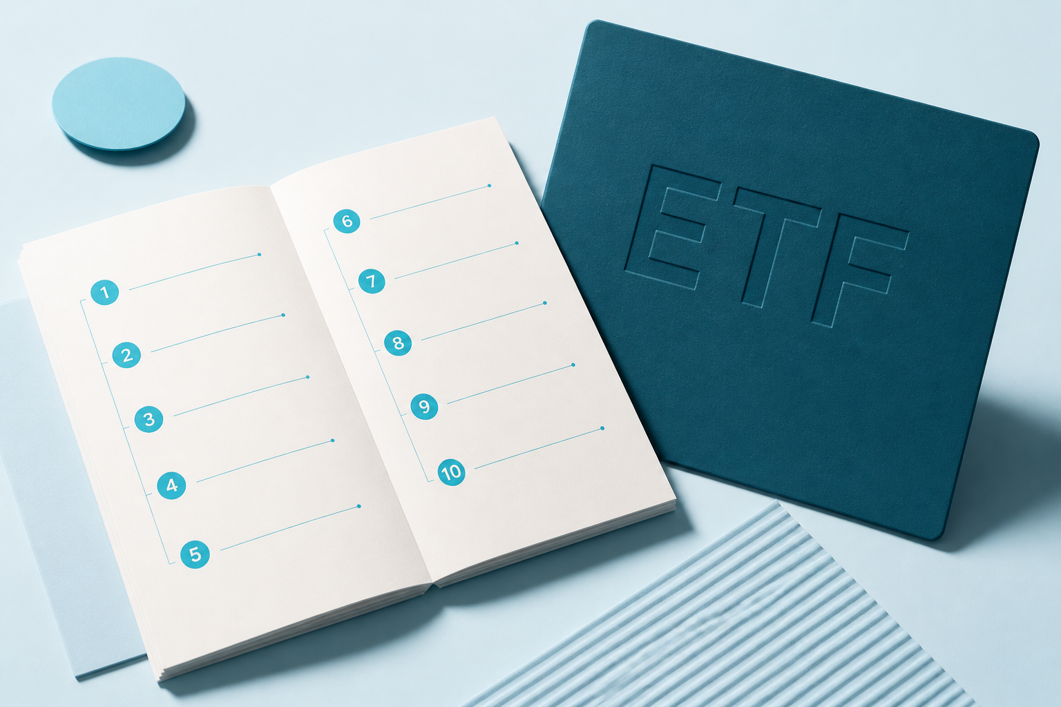 Visualisatie van een ETF-portefeuille en een persoonlijk beleggingsplan